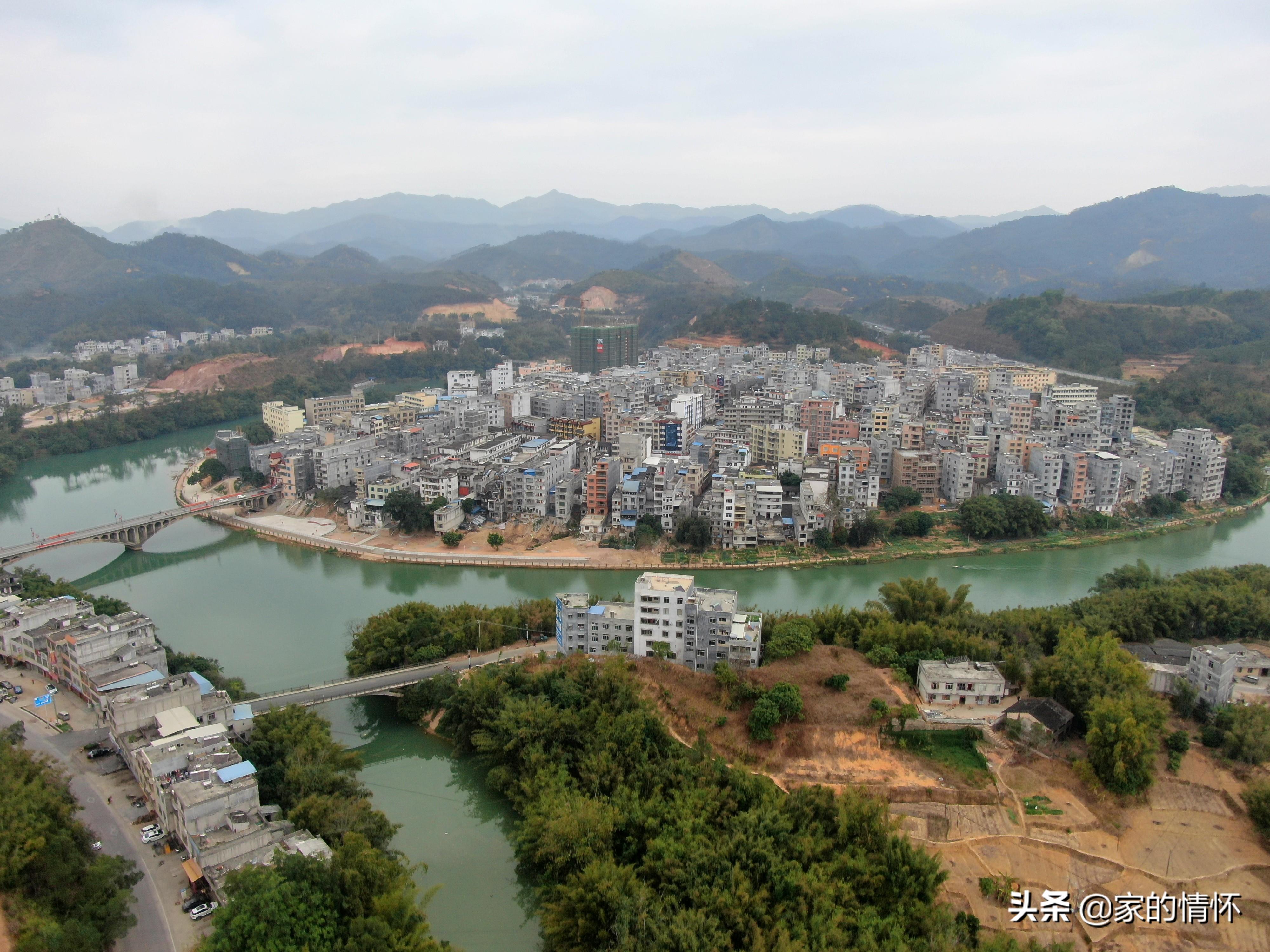 岑溪新貌，最新航拍探索城市风采