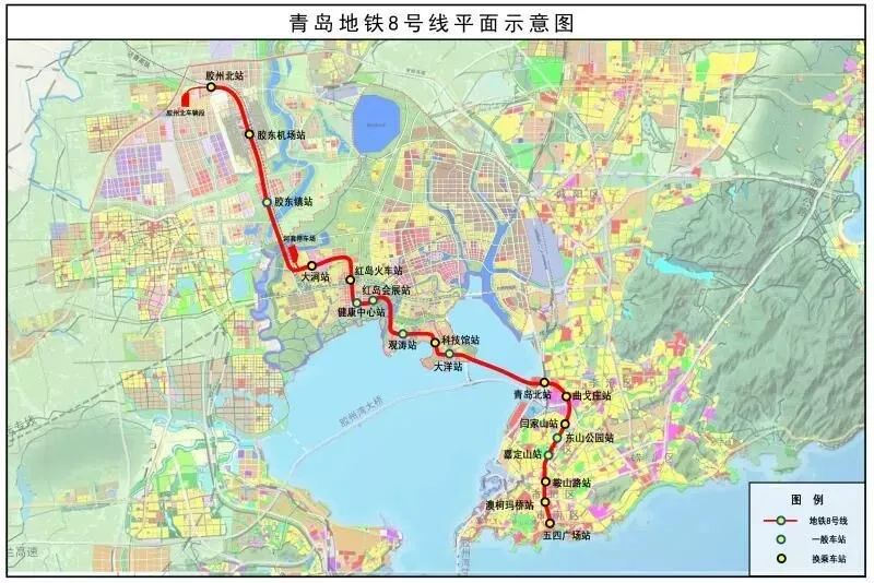 青岛地铁1号线全线建设进展顺利，未来展望展望